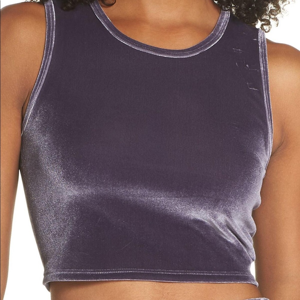 Velvet Crop Tank
